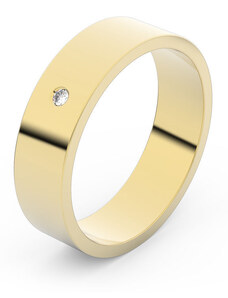 Danfil Zlatý snubní prsten FMR 1G50 ze žlutého zlata, S2 46
