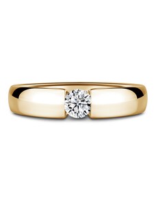 Danfil Diona | Zásnubní prsten se středovým diamantem 0.25ct, žluté zlato 46