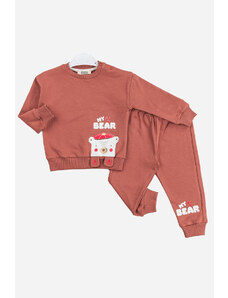 TrendUpcz 2-dílné oblečení mikina + tepláky Bear, zimní (Dětské oblečení)