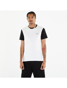 Pánské tričko LACOSTE Men's T-shirt White/ Black