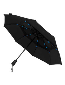 miniMAX Pánský skládací deštník RIPON ECO černý