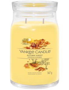 Velká vonná svíčka Yankee Candle Autumn Sunset Signature