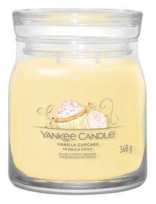 Střední vonná svíčka Yankee Candle Vanilla Cupcake Signature