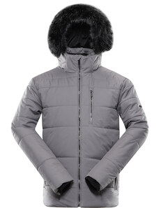 Alpine Pro Loder Pánská zimní bunda MJCB626 frost gray S