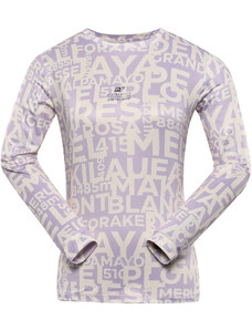Alpine Pro Lousa Dámské funkční triko s dlouhým rukávem LTSB075 pastel lilac M