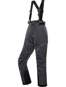 Alpine Pro Osago Dětské lyžařské kalhoty s Ptx membránou KPAB322 černá 92-98