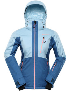 Alpine Pro Reama Dámská lyžařská bunda s Ptx membránou LJCB601 aquamarine M