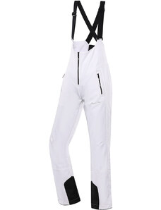 Alpine Pro Gerana Dámské softshellové lyžařské kalhoty LPAB673 bílá XS