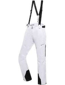 Alpine Pro Osaga Dámské lyžařské kalhoty s Ptx membránou LPAB676 bílá S