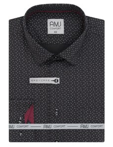 Pánská košile dlouhý rukáv AMJ VDSER 1354 Slim Fit Comfort