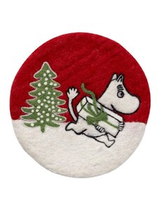 Klippan Švédsko Plstěná podložka Moomin Christmas d20