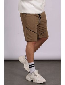 Madmext Men's Brown Regular Fit Shorts 5401