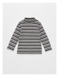LC Waikiki Turtleneck Long Sleeve Striped Baby Boy T-Shirt
