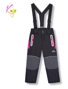 Dívčí zimní lyžařské kalhoty Kugo DK8230, černé