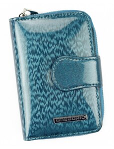 Dámská kožená peněženka modrá - Gregorio Josetta modrá