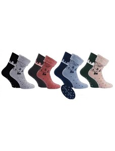 Dámské protiskluzové vánoční ponožky Trendy socks 35-38