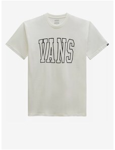 Bílé pánské tričko VANS Arched line - Pánské