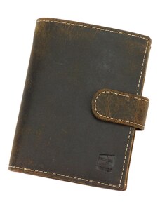 Pánská kožená peněženka Nordee MSD-01 N4L HUNTER hnědá