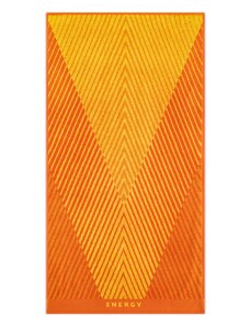 Zwoltex Unisex's Sport Towel Energy AB Orange/Yellow