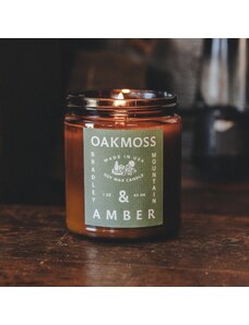 Oakmoss & Amber Candle - Bradley Mountain