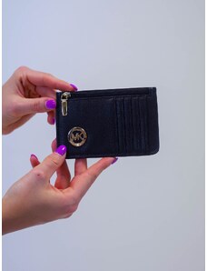 BudesIN Koženková černá mini peněženka Eliana