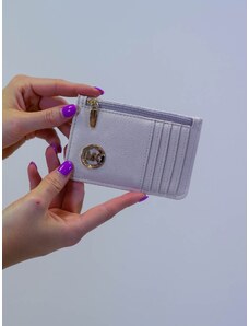 BudesIN Koženková béžová mini peněženka Eliana