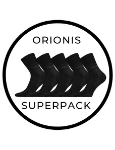 ORIONIS SUPERPACK antibakteriální merino ponožky se stříbrem Voxx černá 39-42