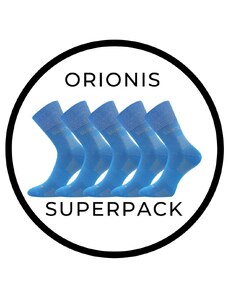 ORIONIS SUPERPACK antibakteriální merino ponožky se stříbrem Voxx modrá 39-42