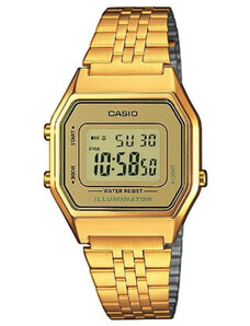 Pánské hodinky Casio LA680WEGA 9ER Gold