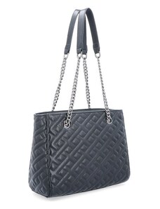 Elegantní dámská kabelka s řetízkovými popruhy Famito 4247 C černá