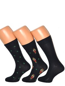 Cornette Premium A48 Christmas socks A'3 39-47 navy blue