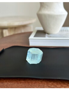 Gaia Crystal Akvamarín krystal ukončený Pákistán 75g AAA