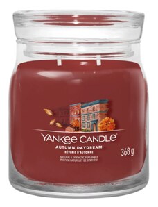 Střední vonná svíčka Yankee Candle Autumn Daydream Signature