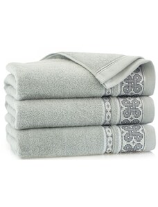 Egyptská bavlna ručníky a osuška Laura - světle šedá