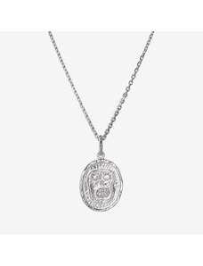 Nastassia Aleinikava Kahotski Stříbrný náhrdelník MEMENTO MORI XXL Silver od Nastassie Aleinikavy