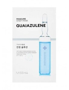 Missha Mascure Calming Solution Sheet Mask Zklidňující pleťová maska, 28ml