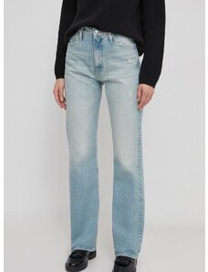 Džíny Calvin Klein Jeans dámské, high waist, J20J222449