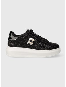 Sneakers boty Karl Lagerfeld KAPRI černá barva, KL62573N