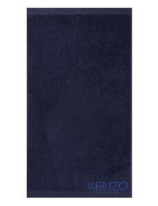 Velký bavlněný ručník Kenzo Iconic Navy 92x150 cm