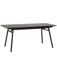 Tmavě hnědý dubový rozkládací jídelní stůl Unique Furniture Latina 180-230 x 90 cm