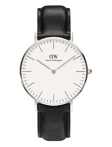 Hodinky Daniel Wellington Classic 36 Sheffield černá barva