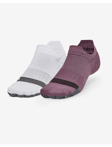 Dámské Ponožky Under Armour Ua Breathe 2 No Show Tab 2Pk-Ppl