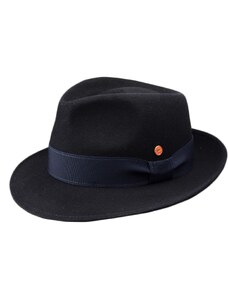 Luxusní modročerný klobouk Mayser - Manuel Mayser