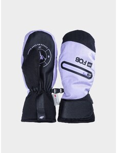 4F Dámské snowboardové rukavice Thinsulate - fialové