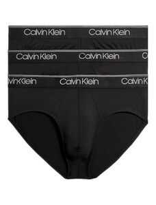 3PACK pánské slipy Calvin Klein černé