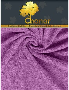 Chanar s.r.o Prostěradlo Froté Top 90x200 cm fialová viola