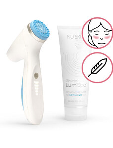 Nu Skin ageLOC Lumispa iO pro číštění pleti + čistící gel pro citlivou pokožku 100 ml dárková sada