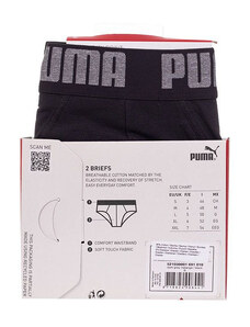 Puma 2Pack Slipy 889100 Grey/Black