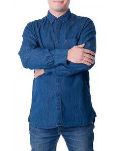 Tommy Hilfiger Džínová košile z organické bavlny M MW0MWI0956-447 pánské