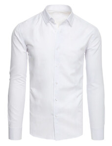 Elegantní bílá pánská košile Dstreet